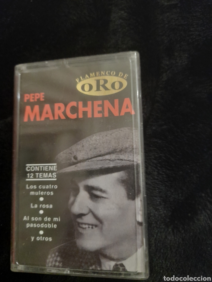 Casetes antiguos: Cinta caset de Pepe Marchena, serie Flamenco de oro