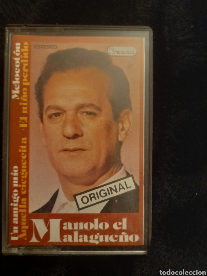 Casetes antiguos: Cinta caset de Manolo el Malague&ntilde;o - Foto 1