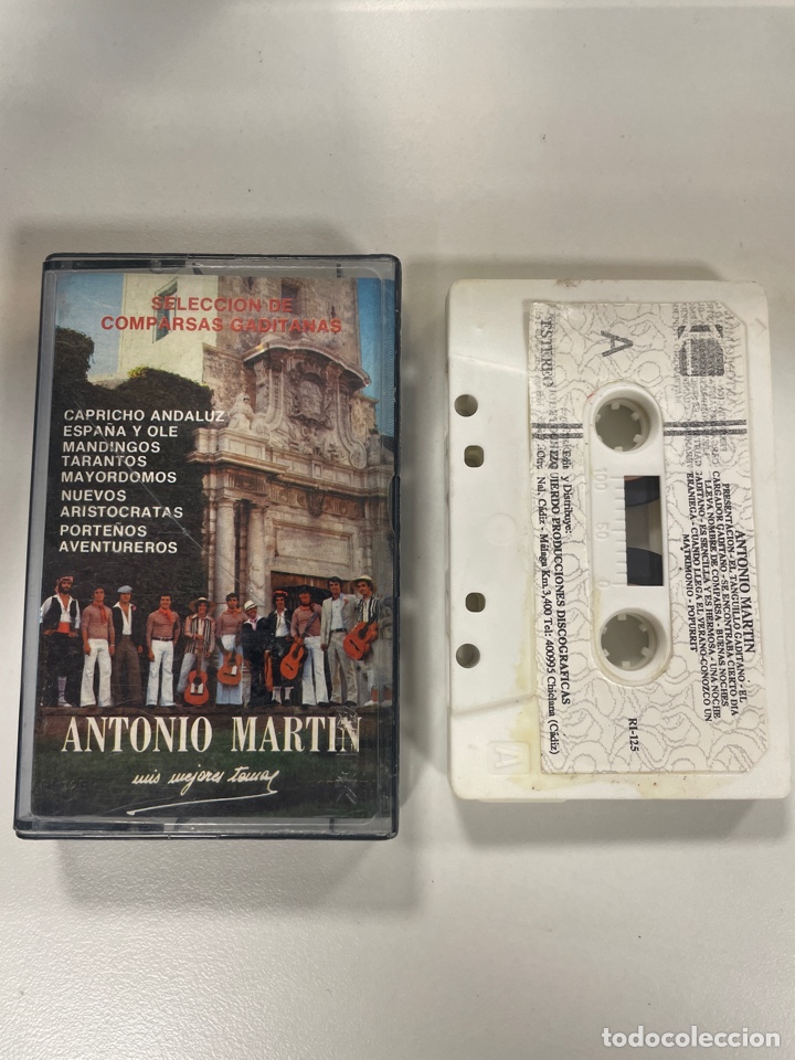 Casetes antiguos: Carnaval de C&aacute;diz casete antolog&iacute;a de Antonio Mart&iacute;n