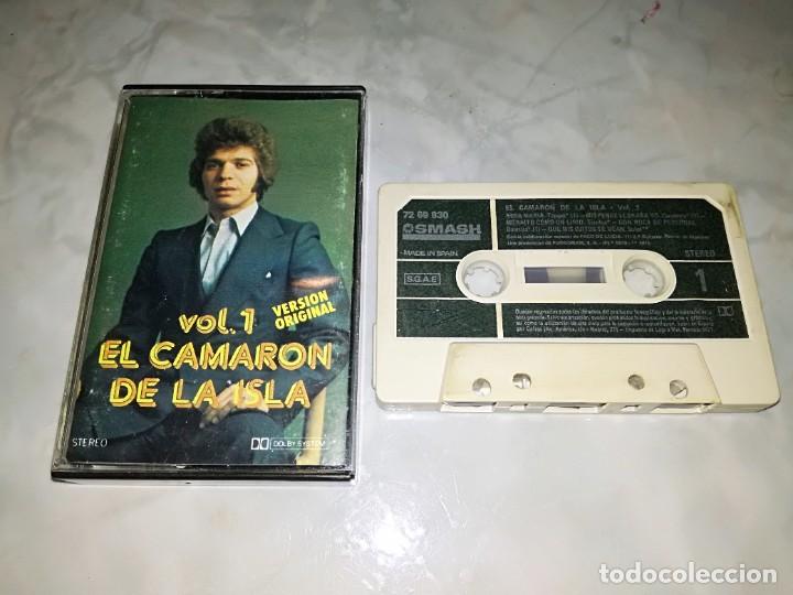 Casetes antiguos: CAMARON DE LA ISLA-VOL 1-VERSION ORIGINAL - Foto 1