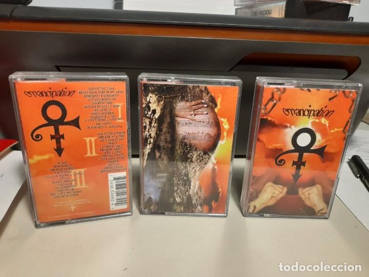 Casetes antiguos: LOTE DE 3 CASETES : PRINCE : EMANCIPATION - Foto 1