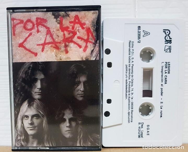Casetes antiguos: LEGION POR LA CARA Cassette/Single(4/Temas) PDI(1990)