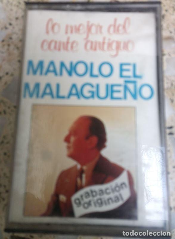 Casetes antiguos: Cassette Manolo el Malague&ntilde;o - Foto 1