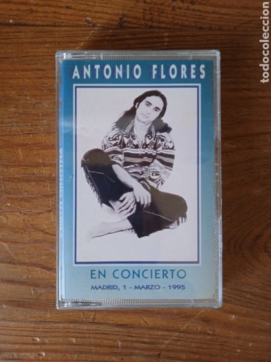 Casetes antiguos: Casete Antonio Flores en concierto
