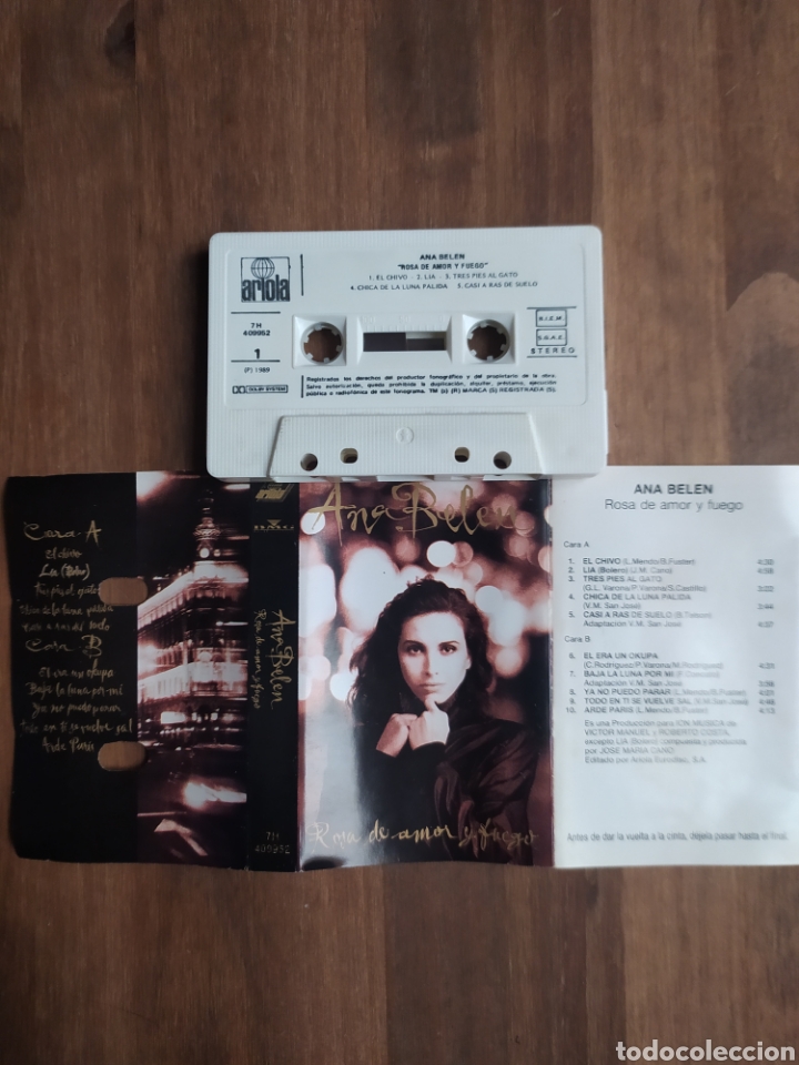 Casetes antiguos: Cassette Ana Belen - Foto 1