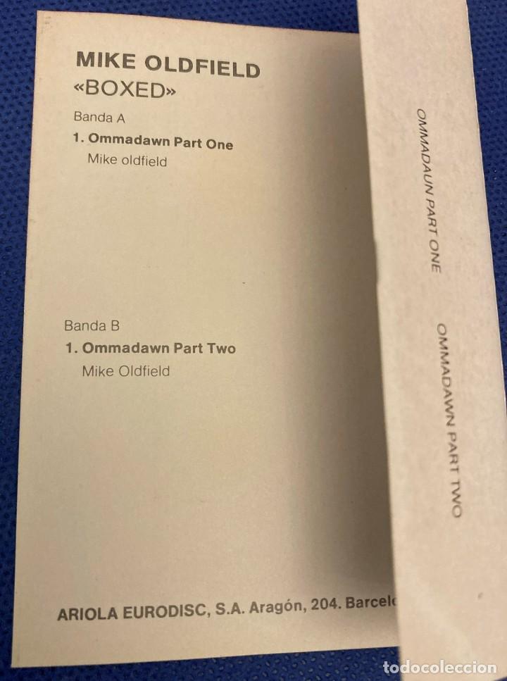 Casetes antiguos: MIKE OLDFIELD - BOXED VOL. 4 OMMADAWN - CASSETTE - Foto 6
