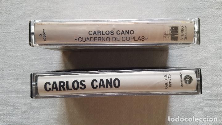 Casetes antiguos: 2 cintas de Carlos Cano, una de ellas sin abrir - Foto 2
