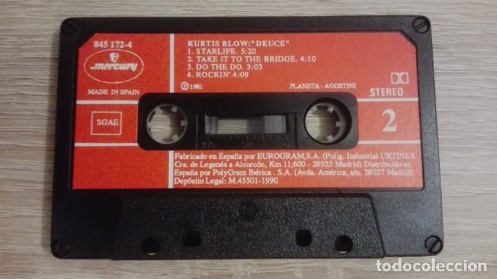 Casetes antiguos: KURTIS BLOW - DEUCE - CASSETTE - MERCURY - A&Ntilde;O 1981. - Foto 4