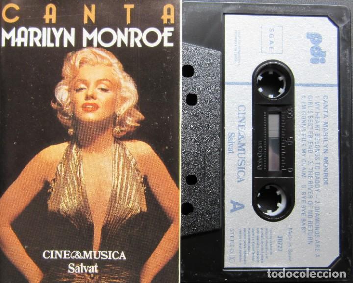 Casetes antiguos: MARILYN MONROE - CANTA MARILYN MONROE - Foto 1