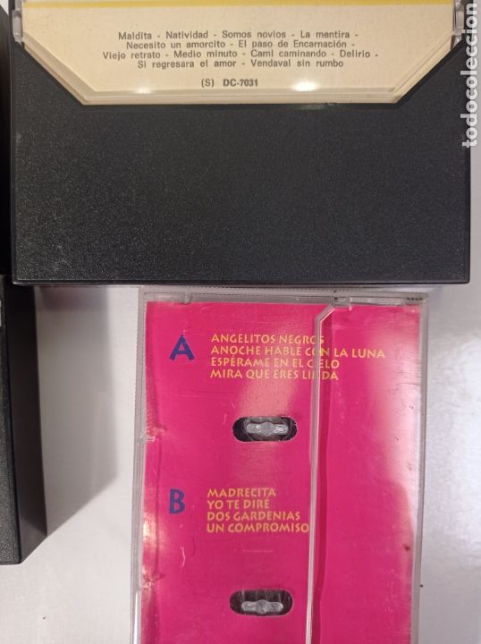 Casetes antiguos: 4 CASETTES ANTONIO MACH&Iacute;N - Foto 3