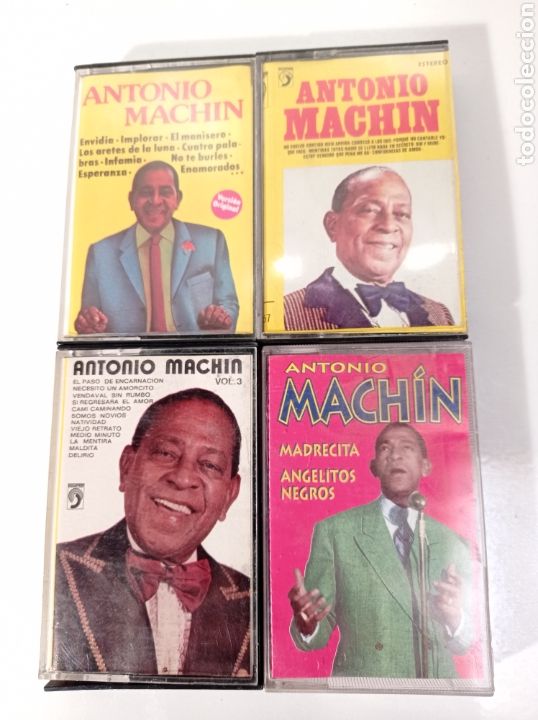 Casetes antiguos: 4 CASETTES ANTONIO MACH&Iacute;N - Foto 1