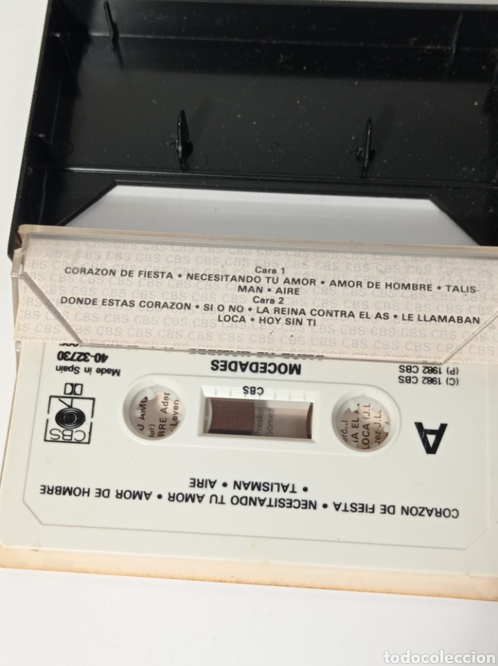 Casetes antiguos: 2 CASSETTE MOCEDADES - Foto 2