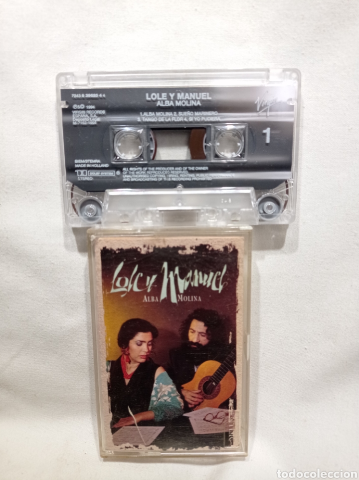 Casetes antiguos: CASSETTE LOLE Y MANUEL ALBA MOLINA - Foto 1