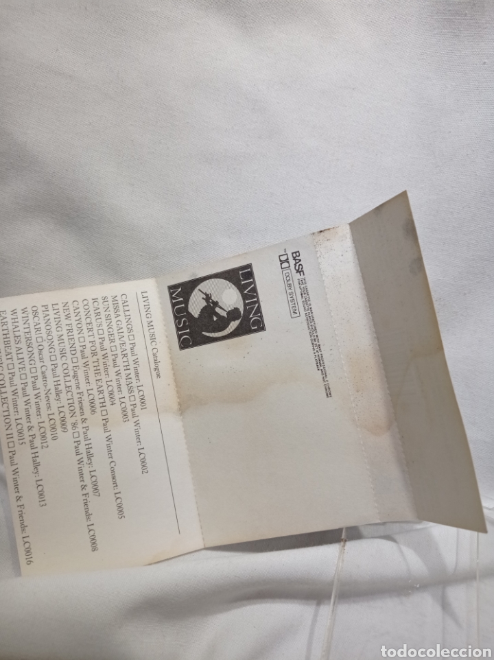 Casetes antiguos: CASSETTE PAUL WINTER SUN SINGER - Foto 3