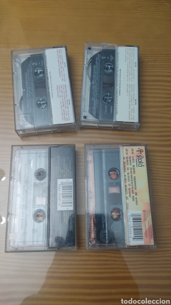 Casetes antiguos: Lote de 4 cassettes de Prince - Foto 2