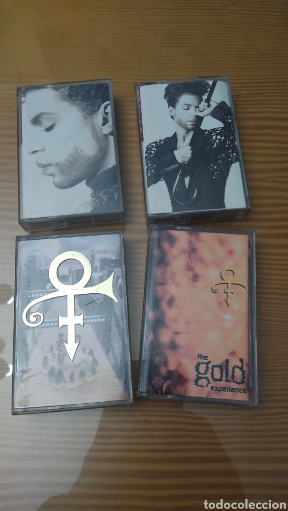 Casetes antiguos: Lote de 4 cassettes de Prince - Foto 1