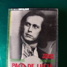 Casetes antiguos: PACO DE LUCIA ENTRE DOS AGUAS FONOGRAM 1982. Lote 327168363