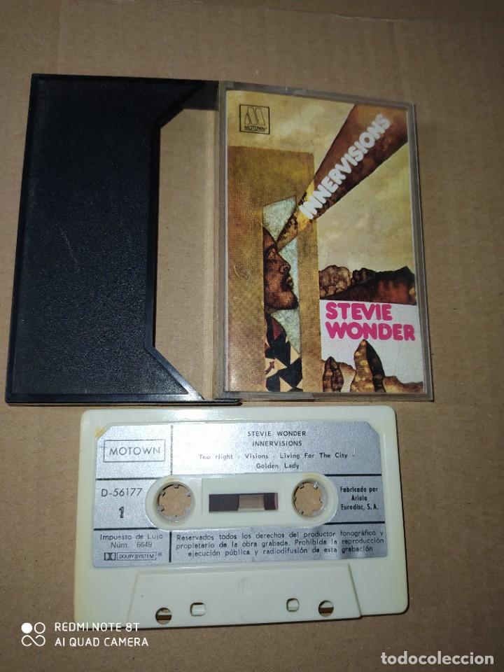 Casetes antiguos: steve wonder innervisions - Foto 1