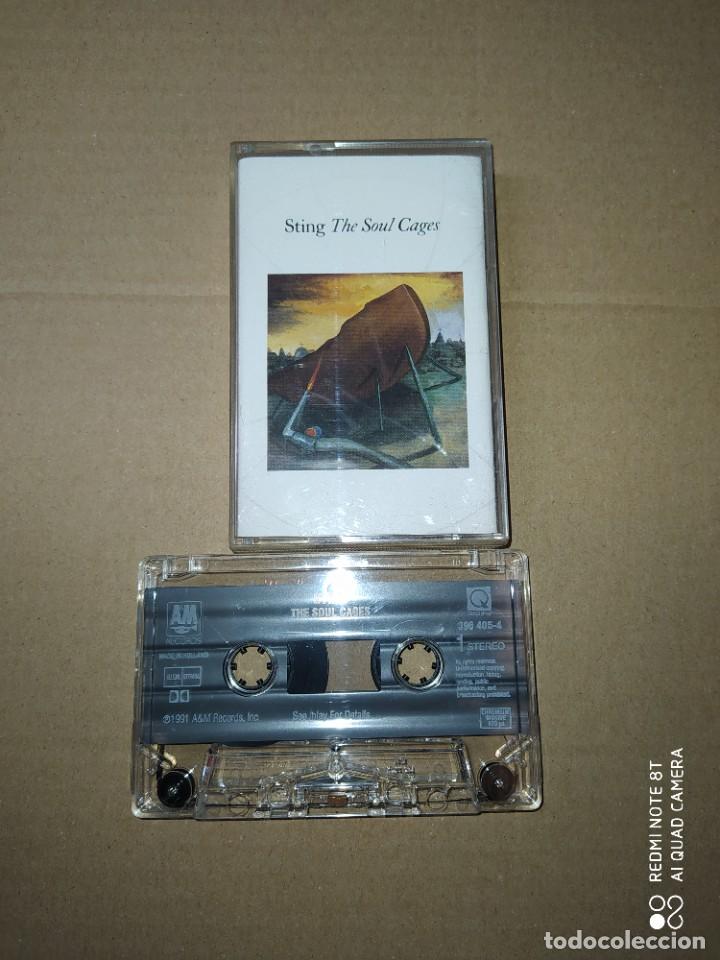 Casetes antiguos: sting the soul cages - Foto 1