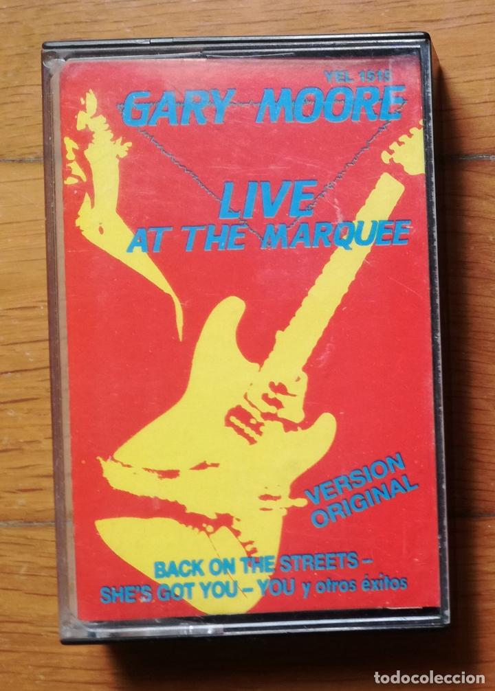 Casetes antiguos: Cinta cassette Gary Moore: Live at the Marquee - Foto 1