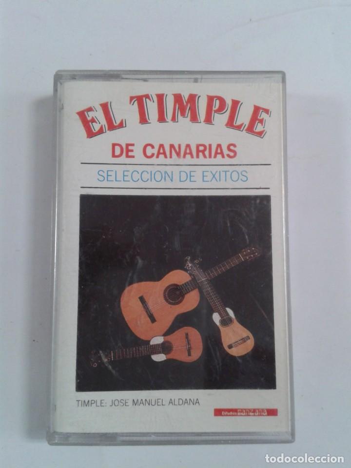 Casetes antiguos: EL TIMPLE DE CANARIAS. SELECCION DE EXITOS. Casete - Foto 1
