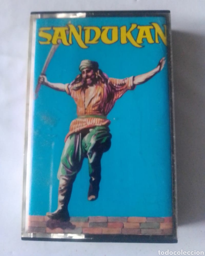 Casetes antiguos: CINTA CASSETTE SANDOKAN - Foto 1