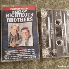 Casetes antiguos: BEST OF RIGHTEOUS BROTHERS. GRANDES ÉXITOS. CINTA CASETE. Lote 301108013