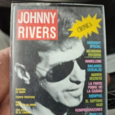 Casetes antiguos: CINTA CASETES JOHNNY RIVERS CRONICA CASSETTE ARGENTINO. Lote 328429003