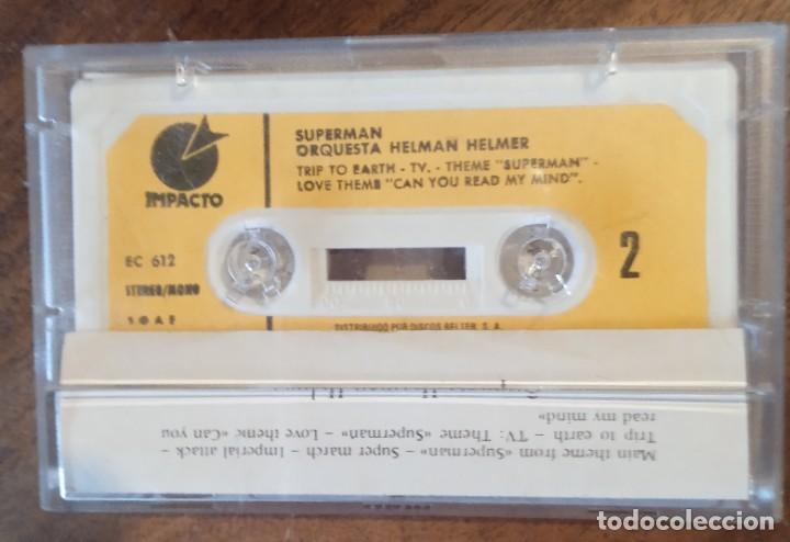 Casetes antiguos: SUPERMAN ORQUESTA HERMAN HELMER - Foto 2