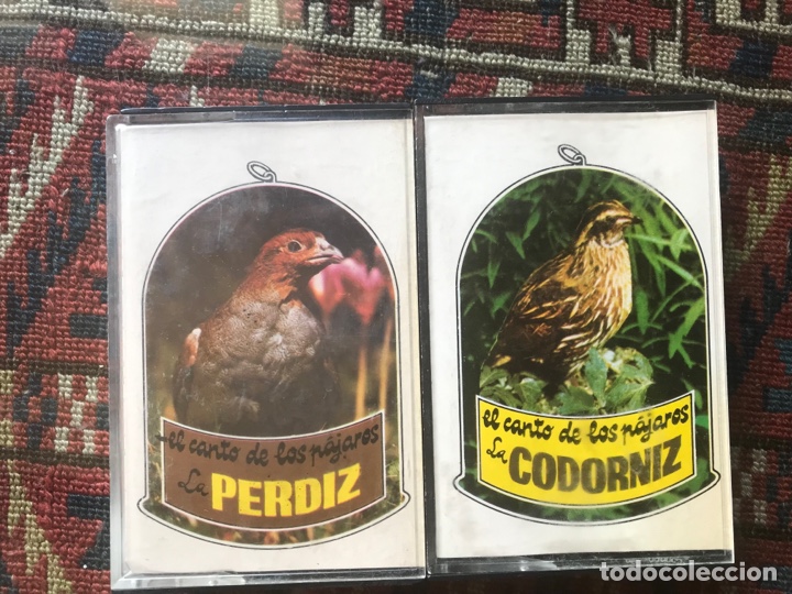 Casetes antiguos: El canto de los p&aacute;jaros. La perdiz. La codorniz.