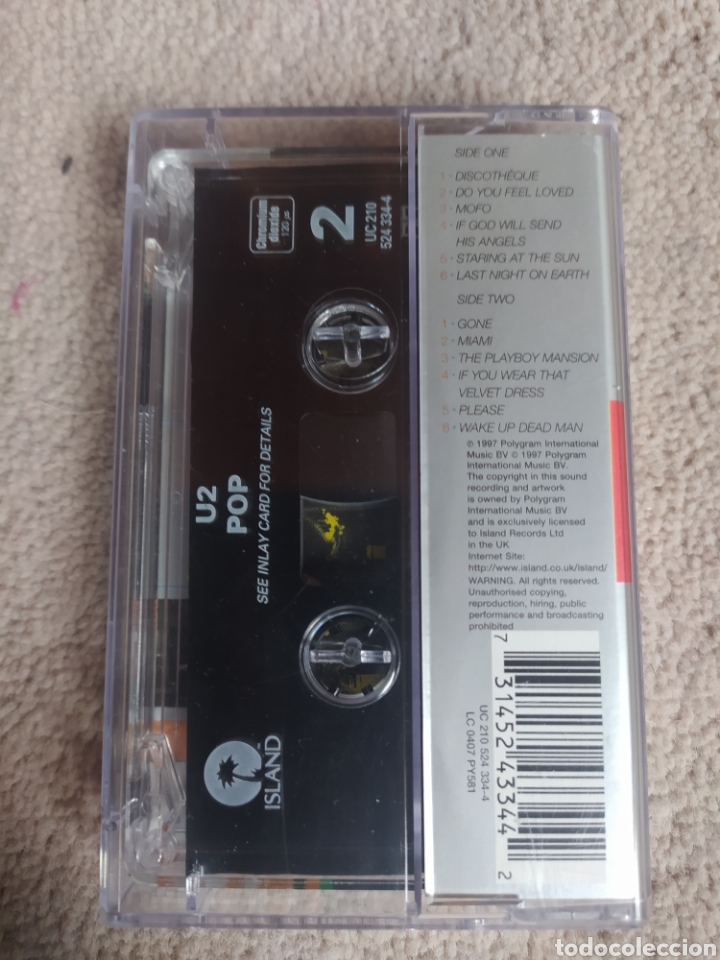 Casetes antiguos: Cassette U2 - Foto 2
