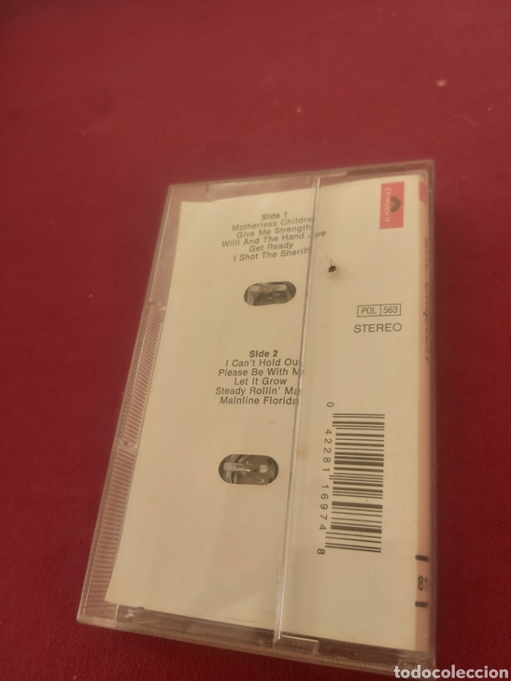Casetes antiguos: CASSETTE ERIC CLAPTON 461 OCEAN BOULEVARD POLYDOR - Foto 2