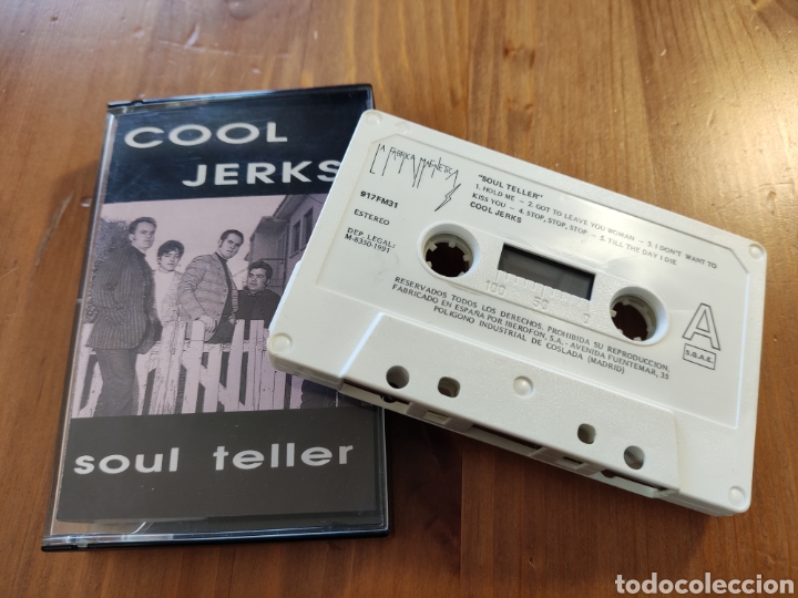 Casetes antiguos: Cool Jerks - Soul Teller ( Cassette, 1991) - Foto 1