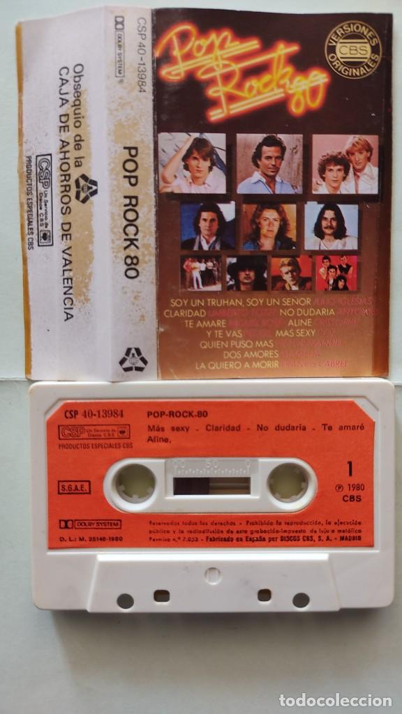 Casetes antiguos: Pop Rock 80