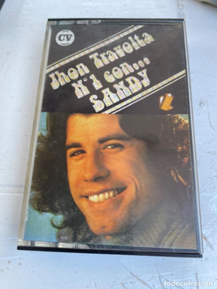 Casetes antiguos: John Travolta n&uacute;mero uno con Sandy - Foto 1