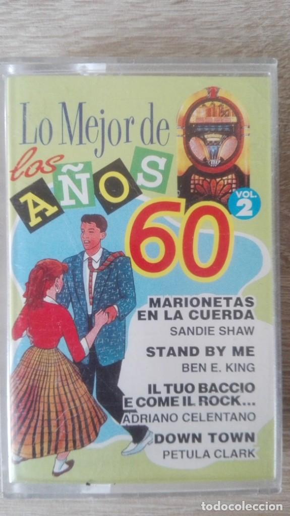 Cassettes Anciennes: LO MEJOR DE LOS A&Ntilde;OS 60 VOLUMEN 2 - CASSETTE - PERFIL-DIVUCSA - A&Ntilde;O 1994.