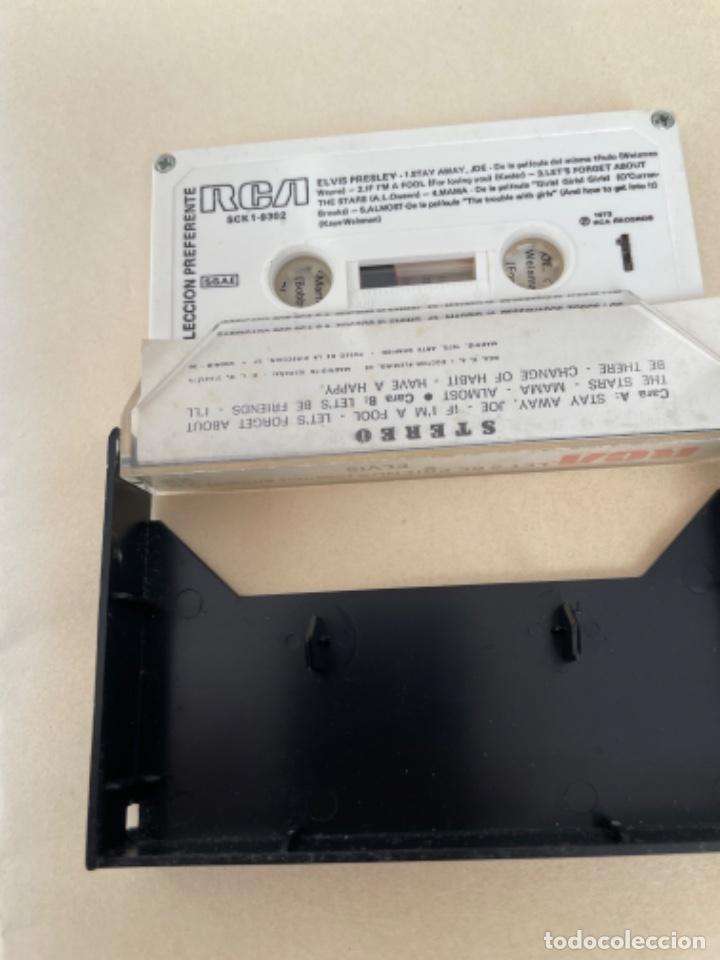 Casetes antiguos: Antiguos Cinta cassette Elvis Presley - Foto 3