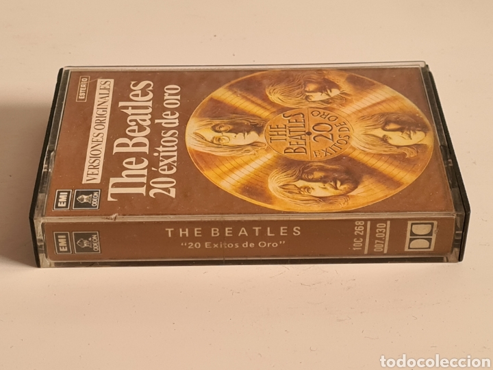 Casetes antiguos: Cassette The Beatles 20 &Eacute;xitos de Oro - Versiones Originales - Foto 3