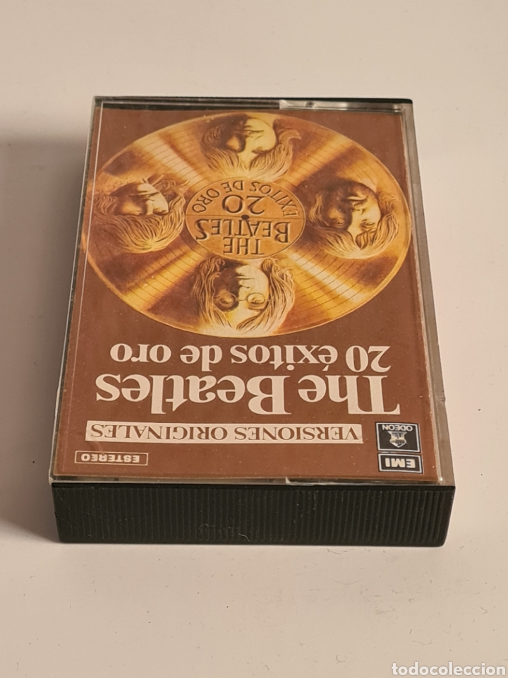 Casetes antiguos: Cassette The Beatles 20 &Eacute;xitos de Oro - Versiones Originales - Foto 4