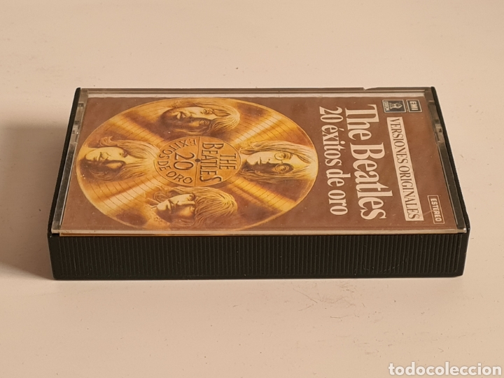 Casetes antiguos: Cassette The Beatles 20 &Eacute;xitos de Oro - Versiones Originales - Foto 5