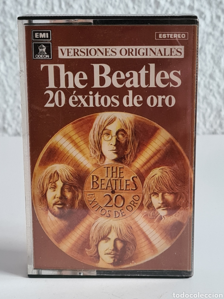Casetes antiguos: Cassette The Beatles 20 &Eacute;xitos de Oro - Versiones Originales - Foto 7