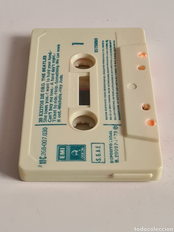 Casetes antiguos: Cassette The Beatles 20 &Eacute;xitos de Oro - Versiones Originales - Foto 13