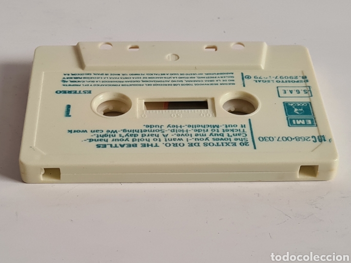 Casetes antiguos: Cassette The Beatles 20 &Eacute;xitos de Oro - Versiones Originales - Foto 14