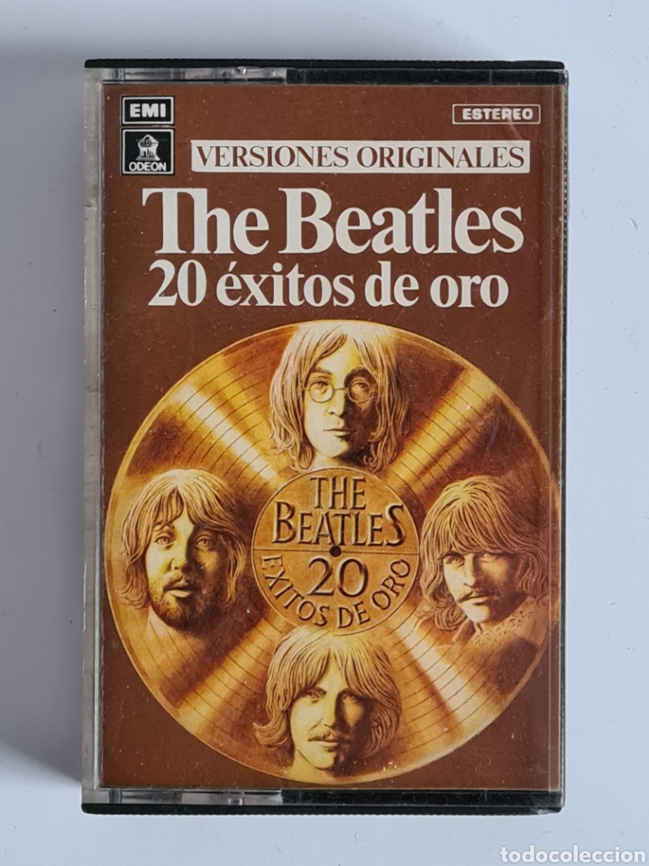 Casetes antiguos: Cassette The Beatles 20 &Eacute;xitos de Oro - Versiones Originales - Foto 1