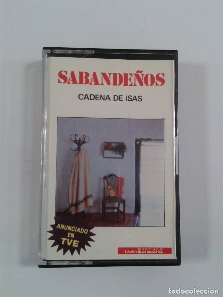 Casetes antiguos: SABANDE&Ntilde;OS. CADENA DE ISAS. Casete - Foto 1