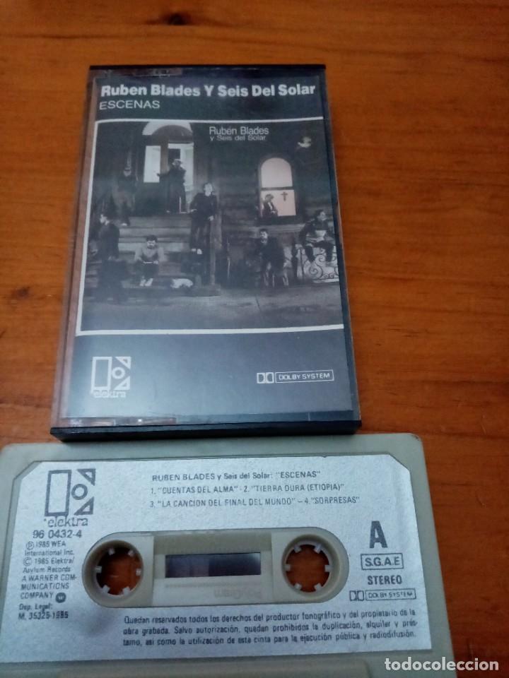 Casetes antiguos: RUBEN BLADES Y SEIS DEL SOLAR ESCENAS. C21F - Foto 1