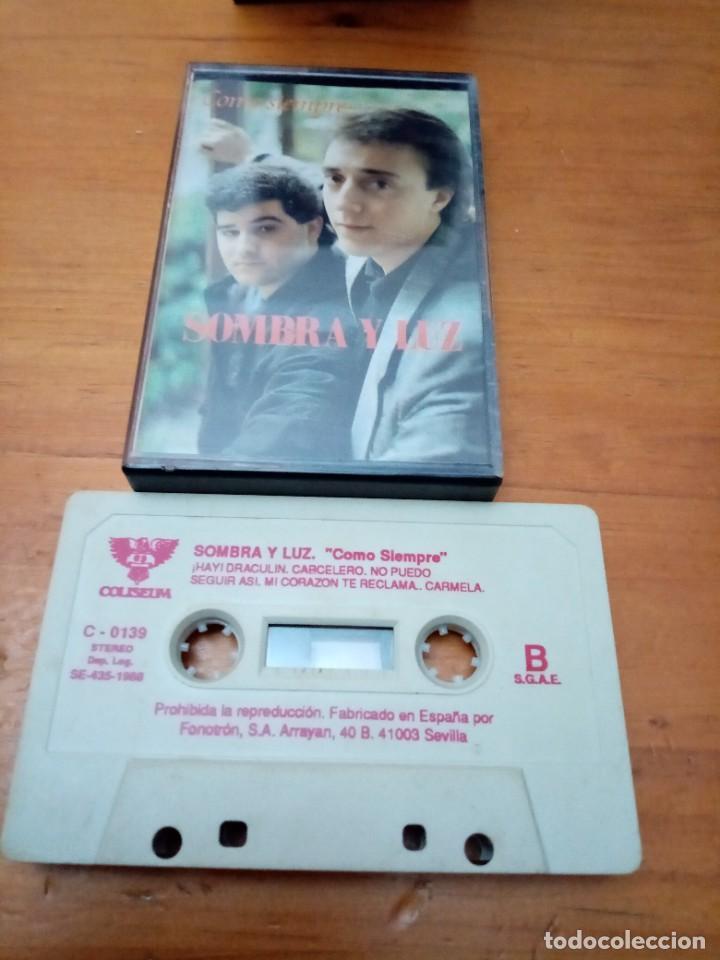 Casetes antiguos: SOMBRA Y LUZ. COMO SIEMPRE. C21F - Foto 2
