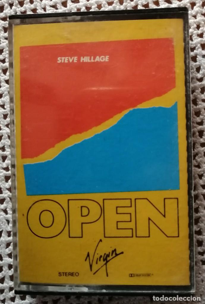 Casetes antiguos: Steve Hillage, open, Virgin &lrm;&ndash; D-401050 - Foto 1