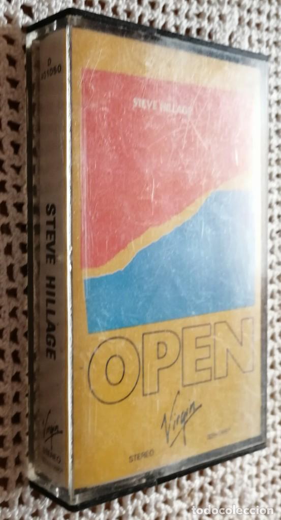 Casetes antiguos: Steve Hillage, open, Virgin &lrm;&ndash; D-401050 - Foto 2