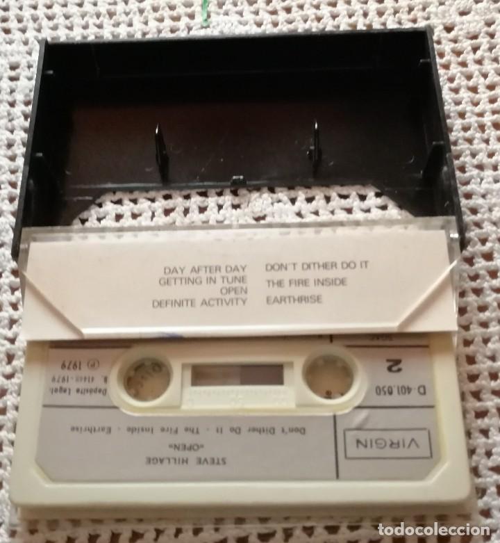 Casetes antiguos: Steve Hillage, open, Virgin &lrm;&ndash; D-401050 - Foto 4